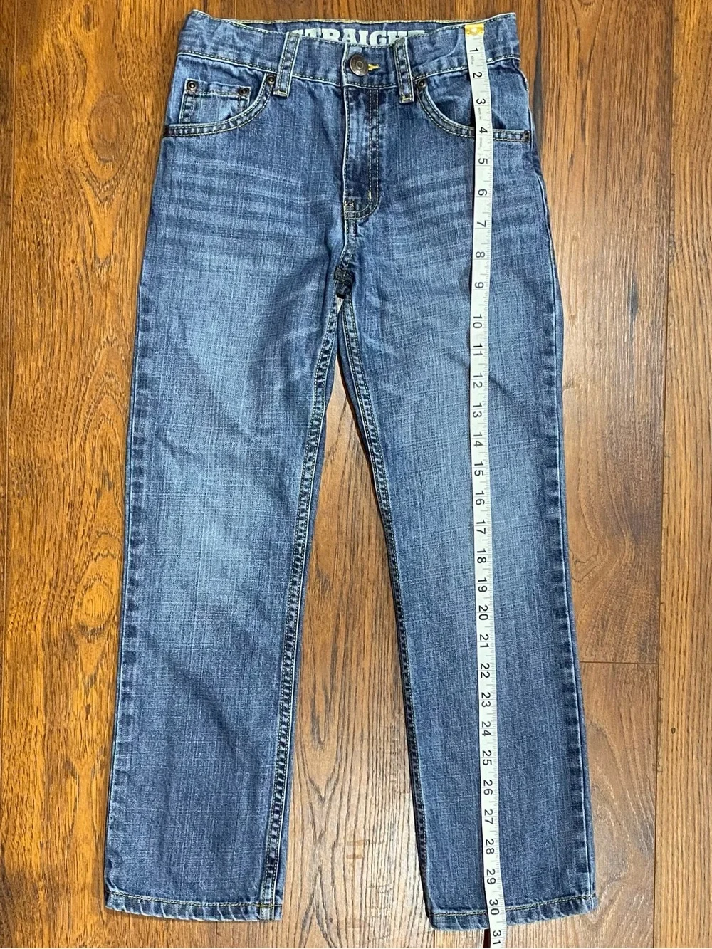 Gymboree Boys Straight Leg Denim Blue Jeans Size 7